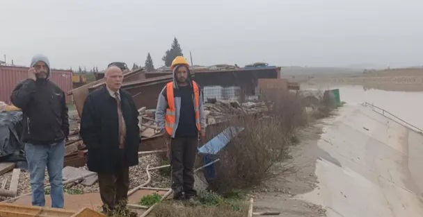 منوبة .. بلاغ تحذيري والوالي يتابع منسوب المياه بسد العروسية